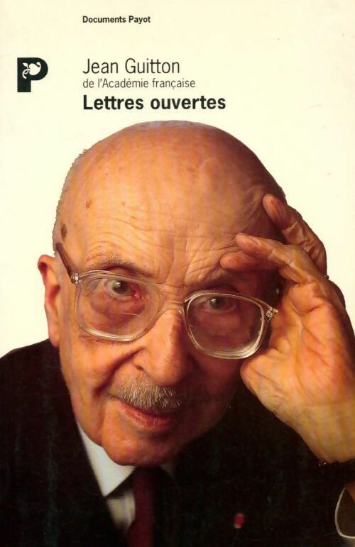 Livrenpoche : Lettres ouvertes - Jean Guitton - Livre