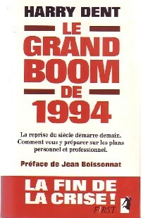 Livrenpoche : Le grand boom de 1994 - Harry S. Dent - Livre