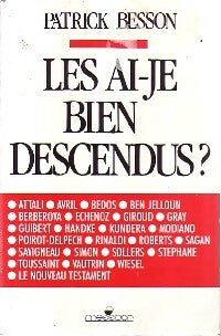 Livrenpoche : Les ai-je bien descendus ? - Patrick Besson - Livre