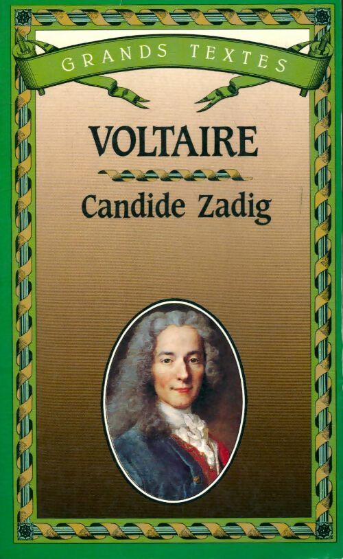 Candide / Zadig - Voltaire -  Classiques éternels - Livre