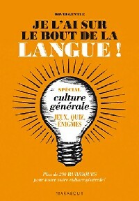 Livrenpoche : Je l'ai sur le bout de la langue - David Gentle - Livre