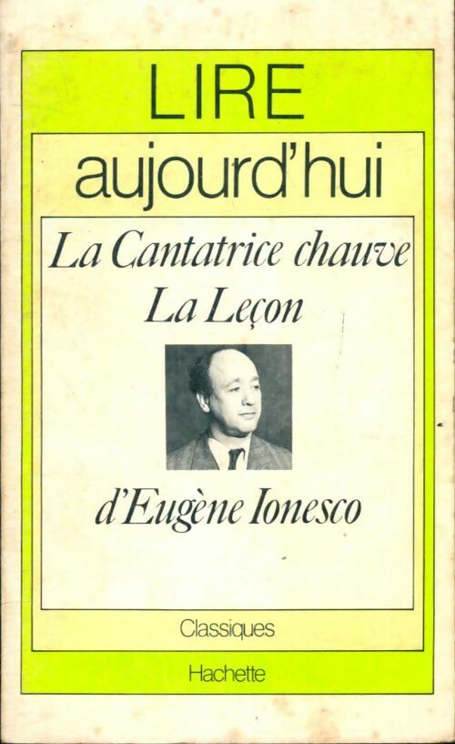 Livrenpoche : La cantatrice chauve / La leçon d'Eugène Ionesco - Robert Jouanny - Livre