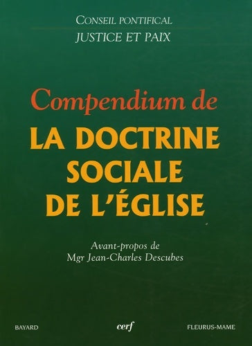 Livrenpoche : Compedium de la doctrine sociale de l'Eglise - Collectif - Livre