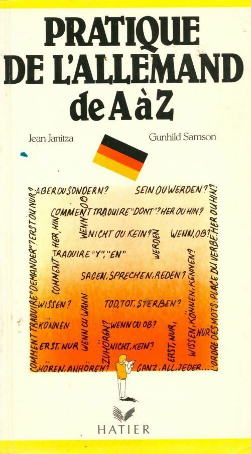 Livrenpoche : Pratique de l'allemand de A à Z - Jean Janitza - Livre