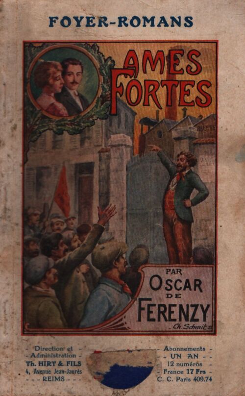 Ames fortes - Oscar De Férenzy - Livre