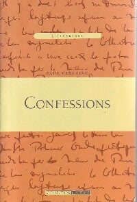 Livrenpoche : Confessions - Paul Verlaine - Livre