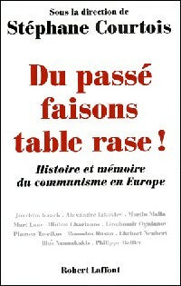 Livrenpoche : Du passé faisons table rase - Collectif - Livre