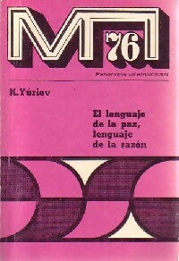 Livrenpoche : El languaje de la paz, lenguaje de la razon - K. Yuriev - Livre