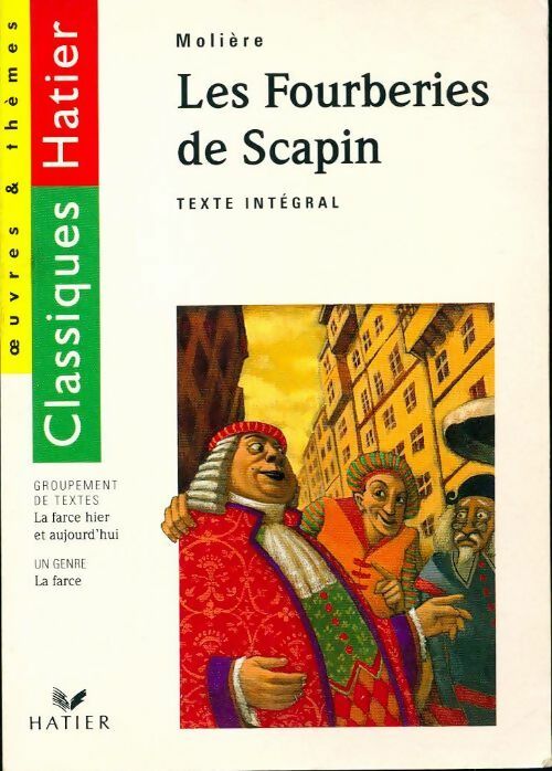 Livrenpoche : Les fourberies de Scapin - Molière - Livre
