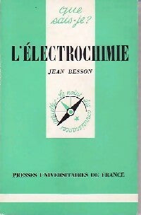 Livrenpoche : L'électrochimie - Jean Besson - Livre