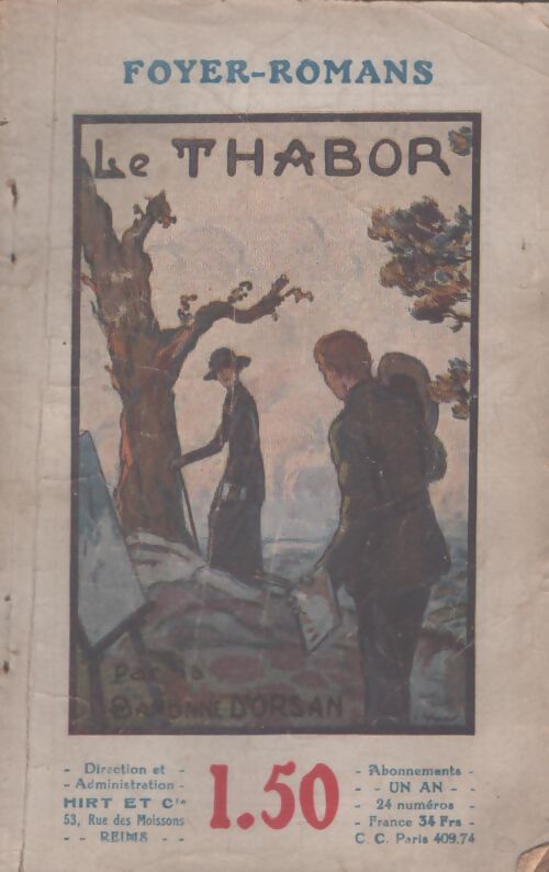 Le Thabor - Baronne D'Orsan - Livre