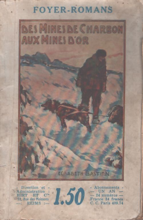 Des mines de charbon aux mines d'or - Elisabeth Bastien - Livre