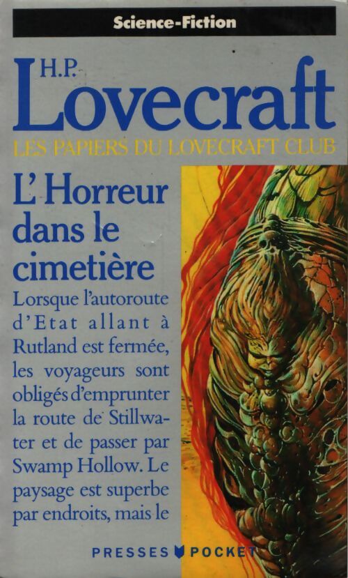 L'horreur dans le cimetière - Howard Philip Lovecraft - Livre