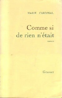 Livrenpoche : Comme si de rien n'était - Marie Cardinal - Livre