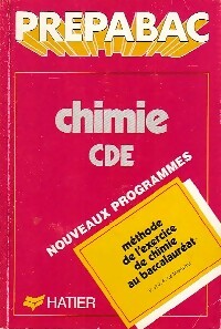 Livrenpoche : Chimie C.D.E - Le Maréchal J-F., V. Le Maréchal - Livre