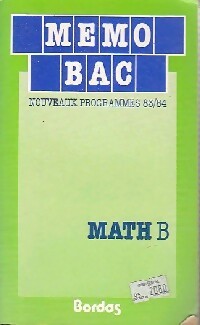 Livrenpoche : Math B - Jean-Luc Millet, Raymond Fleurat-Lessard - Livre