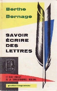 Livrenpoche : Savoir écrire des lettres - Geneviève De Corbie - Livre