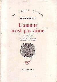 Livrenpoche : L'amour n'est pas aimé - Hector Biancotti - Livre