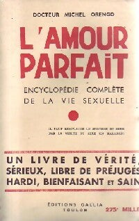 Livrenpoche : L'amour parfait - Michel Orengo - Livre