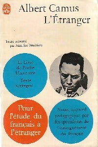 Livrenpoche : L'étranger - Albert Camus - Livre