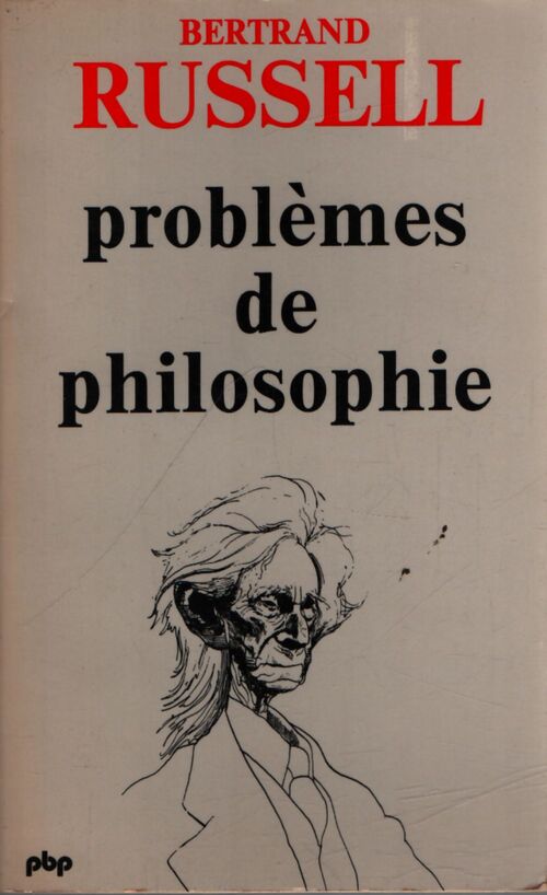 Problèmes de philosophie - Bertrand Russel - Livre