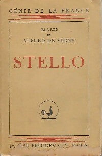 Livrenpoche : Stello - Alfred De Vigny - Livre