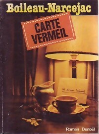 Livrenpoche : Carte Vermeil - Thomas Narcejac, Pierre Boileau - Livre