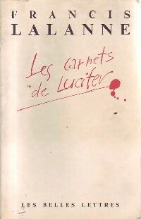 Livrenpoche : Les carnets de Lucifer - Francis Lalanne - Livre