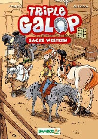Livrenpoche : Triple Galop Tome IV : Sacré western - Christine Frasseto, Benoït Du Peloux - Livre