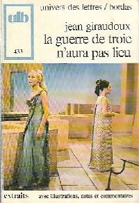 Livrenpoche : La guerre de Troie n'aura pas lieu - Jean Giraudoux - Livre