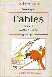 Livrenpoche : Fables (livres VII à XII) - Jean De La Fontaine - Livre