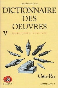 Livrenpoche : Dictionnaire des oeuvres Tome V : Oeu-Ru - V. Bompiani - Livre