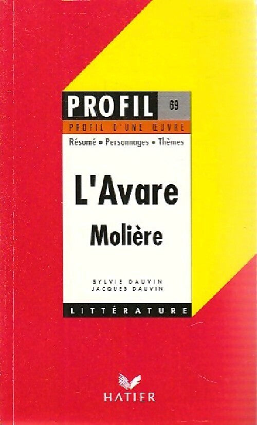 Livrenpoche : L'avare - Molière - Livre