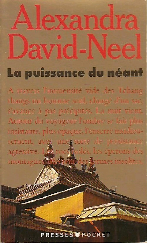 Livrenpoche : La puissance du néant - Alexandra David-Néel - Livre