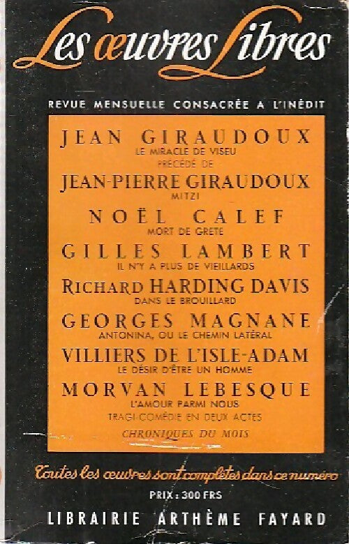 Livrenpoche : Le miracle de Viseu / Mitzi / Mort de Grète / Il n'y a plus de vieillards / Dans le brouillard / Antonina, ou le chemin latéral / Le désir d'être un homme / L'amour parmi nous - Collectif - Livre
