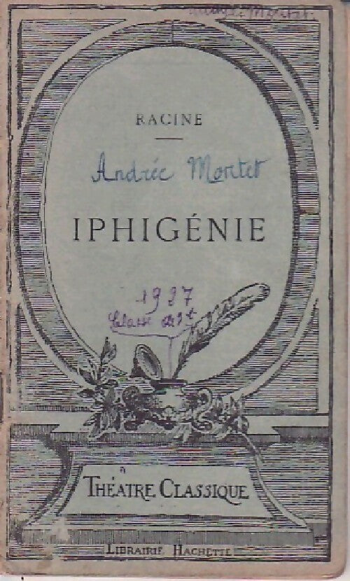 Livrenpoche : Iphigénie - Jean Racine - Livre