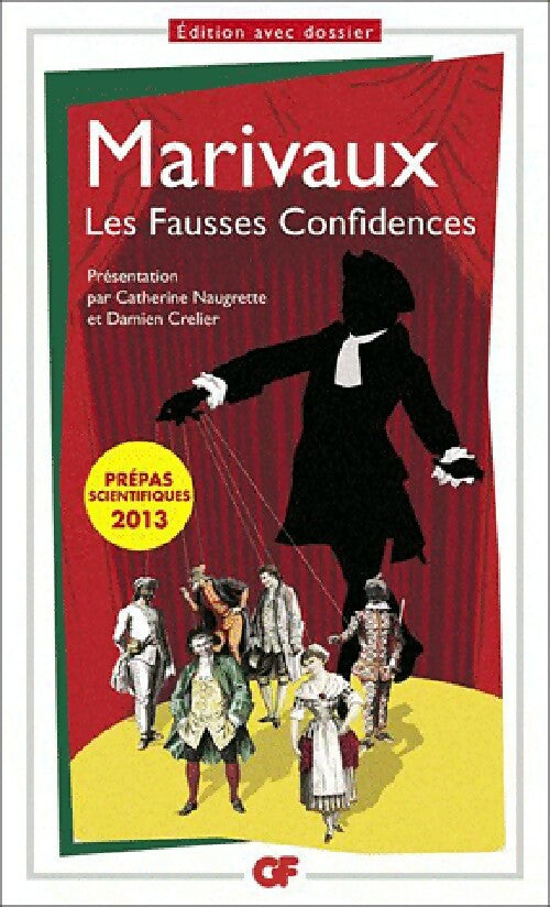 Livrenpoche : Les fausses confidences - Pierre Marivaux - Livre