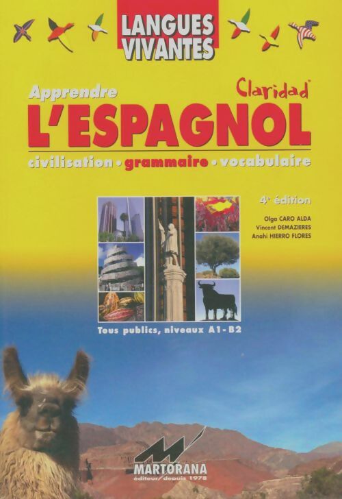 Livrenpoche : Claridad. Grammaire Espagnol - Vincent Demazieres - Livre