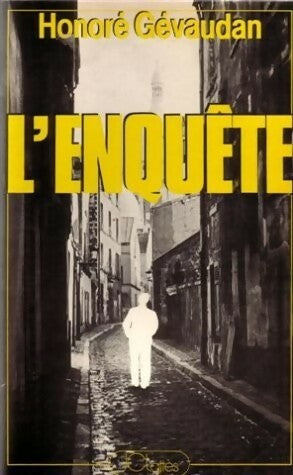 Livrenpoche : L'enquête - Honoré Gévaudan - Livre