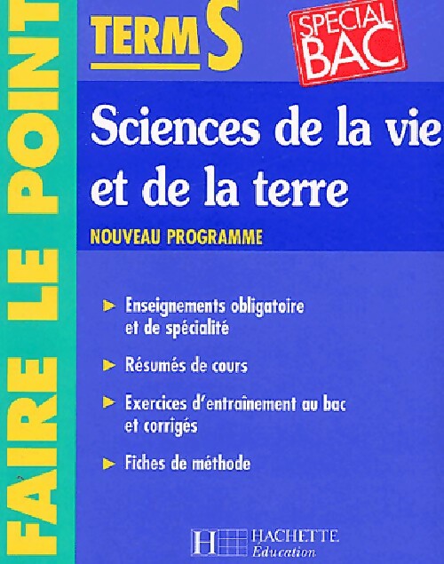 Livrenpoche : Sciences de la vie et de la terre Terminale S - Nicolas Salviat - Livre