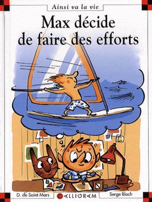 Livrenpoche : Max décide de faire des efforts - Dominique De Saint Mars - Livre