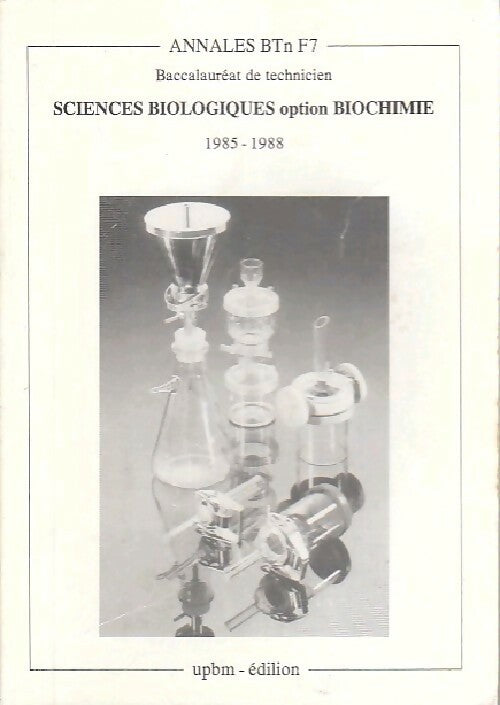Livrenpoche : Sciences biologiques, option biochimie - Collectif - Livre