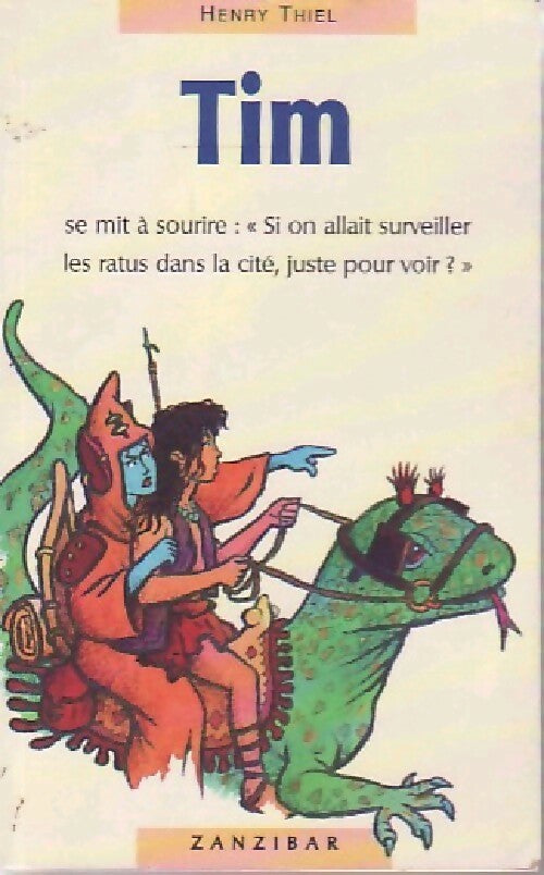 Livrenpoche : Tim - Henry Thiel - Livre