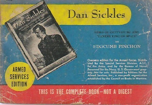 Livrenpoche : Dan Sickles - Edgcumb Pinchon - Livre
