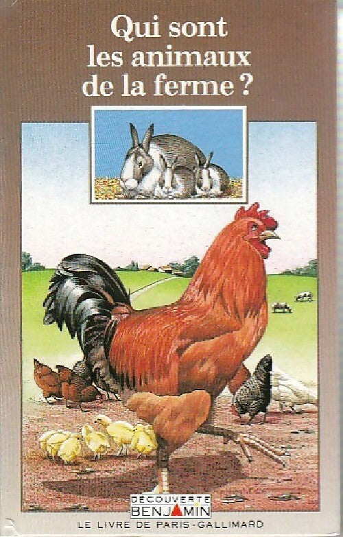 Livrenpoche : Qui sont les animaux de la ferme ? - Dominique Joly - Livre