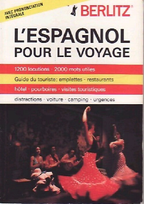 Livrenpoche : L'espagnol pour le voyage - Collectif - Livre