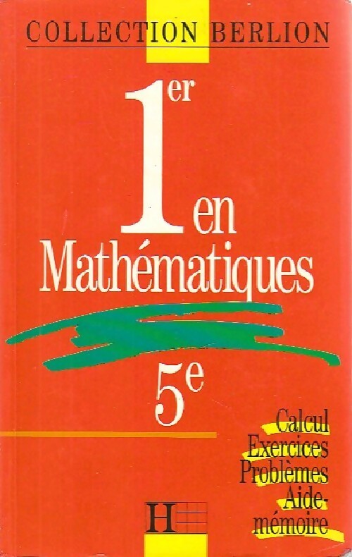 Livrenpoche : 1er en mathématiques 5e - François Claustre - Livre