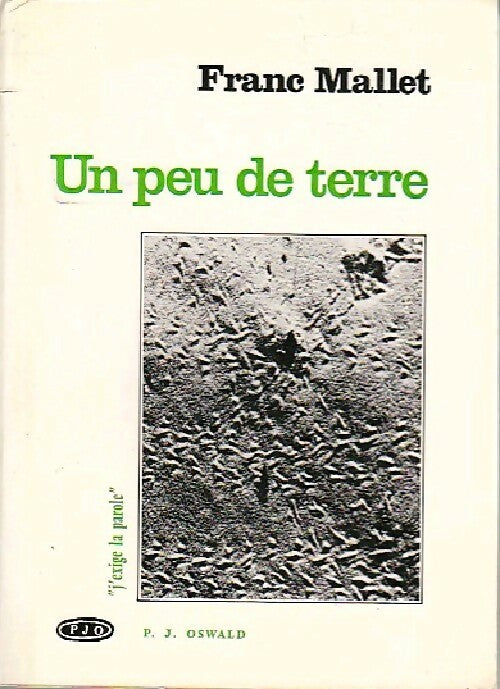 Livrenpoche : Un peu de terre - Franc Mallet - Livre