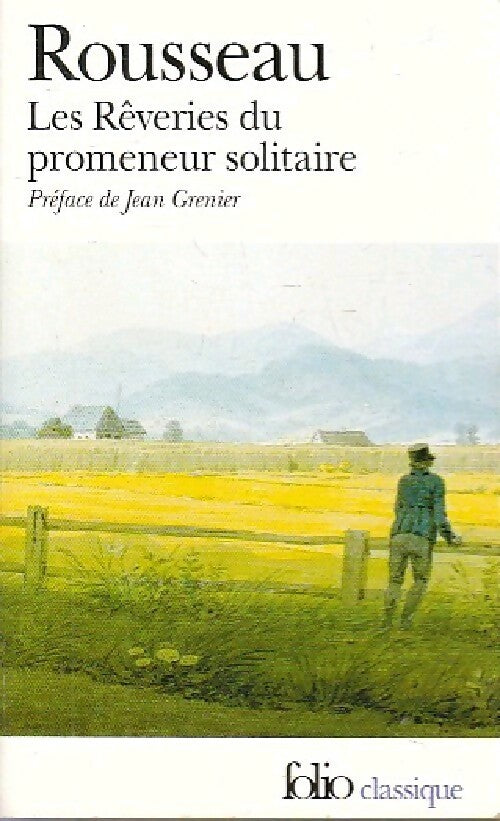 Livrenpoche : Les rêveries du promeneur solitaire - Jean-Jacques Rousseau - Livre