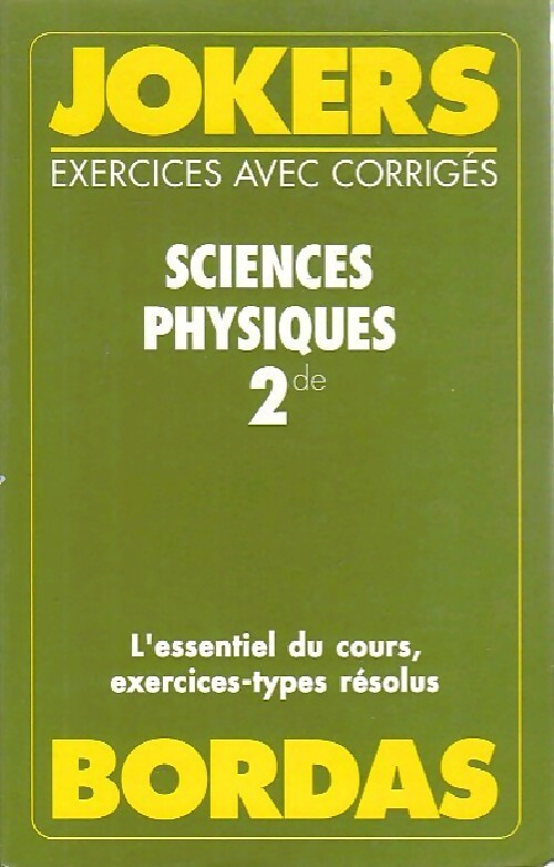 Livrenpoche : Sciences physiques 2e - Jean-Claude Paul - Livre